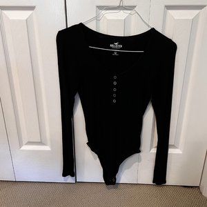 Hollister Ribbed Henley Bodysuit